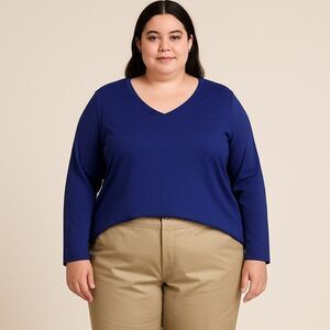 Just My Size Rich Purple Tee